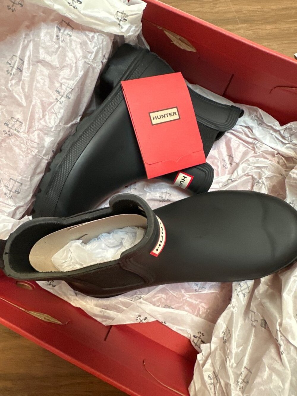Hunter Original Chelsea Ankle Boots - Black - Picture 3 of 6